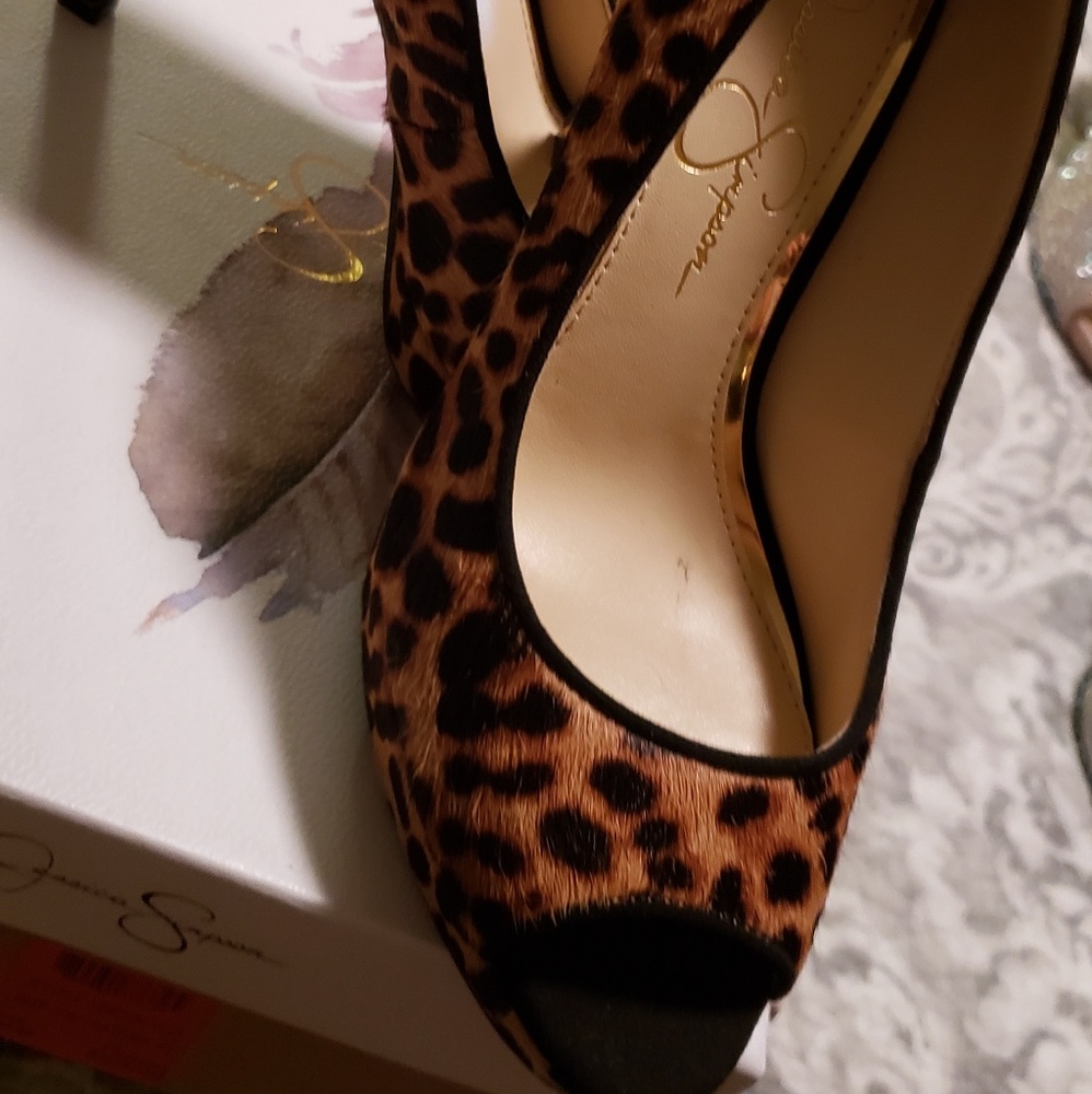 Leopard Heels
